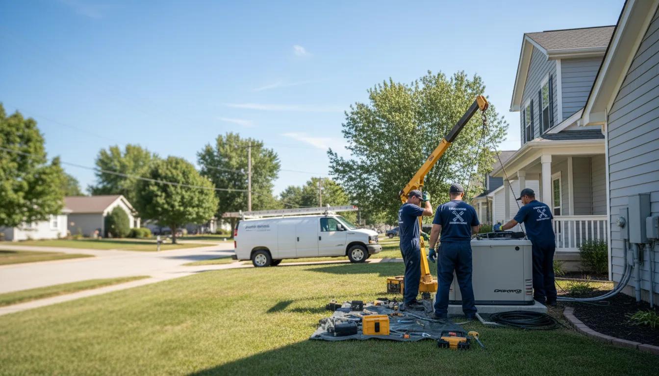 Generator Installation in Barhamsville, VA near me